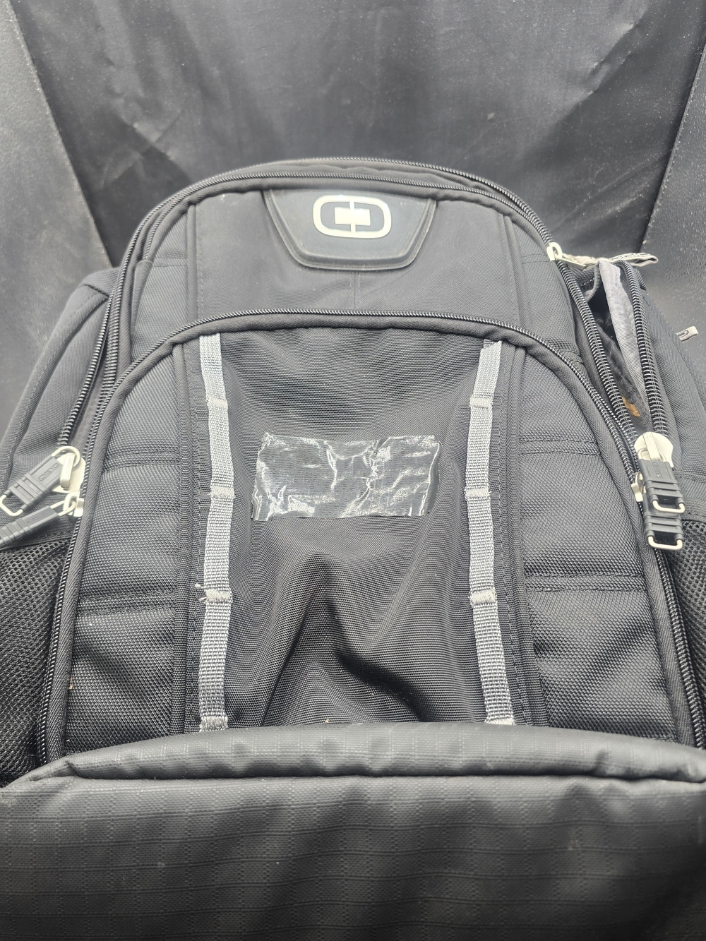 OGIO Black Men’s Backpack with Gray Accent Straps
